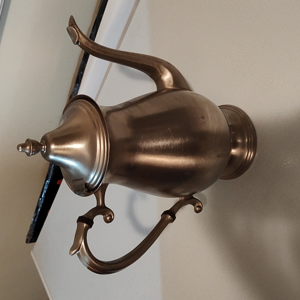 Silver plated tea pot
